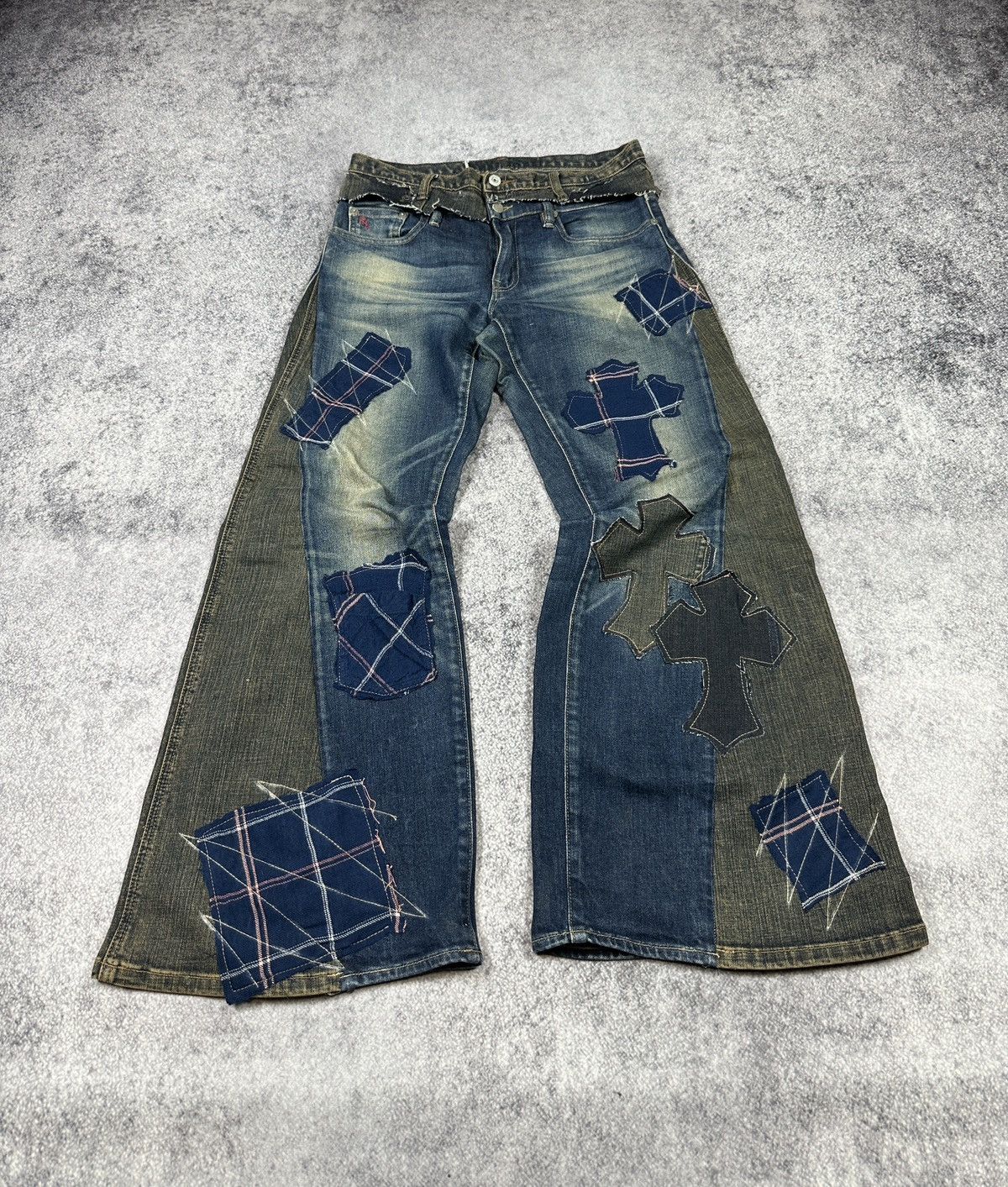 Polo Ralph Lauren Y2K Super Baggy Polo Ralph Lauren Jeans Pants Opium Alt S Size US 30 / EU 46 - 1 Thumbnail
