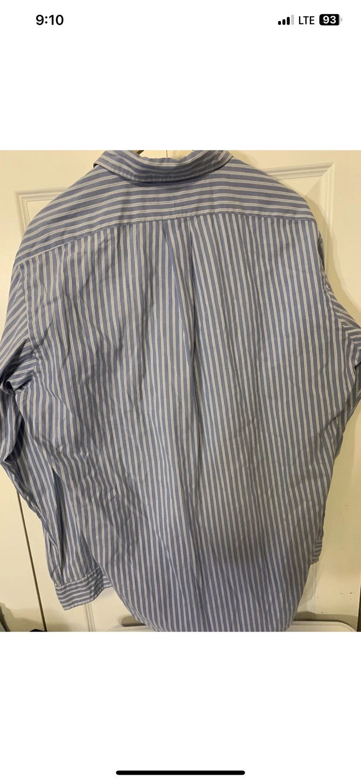 Polo Ralph Lauren Vtg Ralph Lauren 90S Yarmouth Shirt Blue Stripes 15.5 35 Size US M / EU 48-50 / 2 - 9 Thumbnail