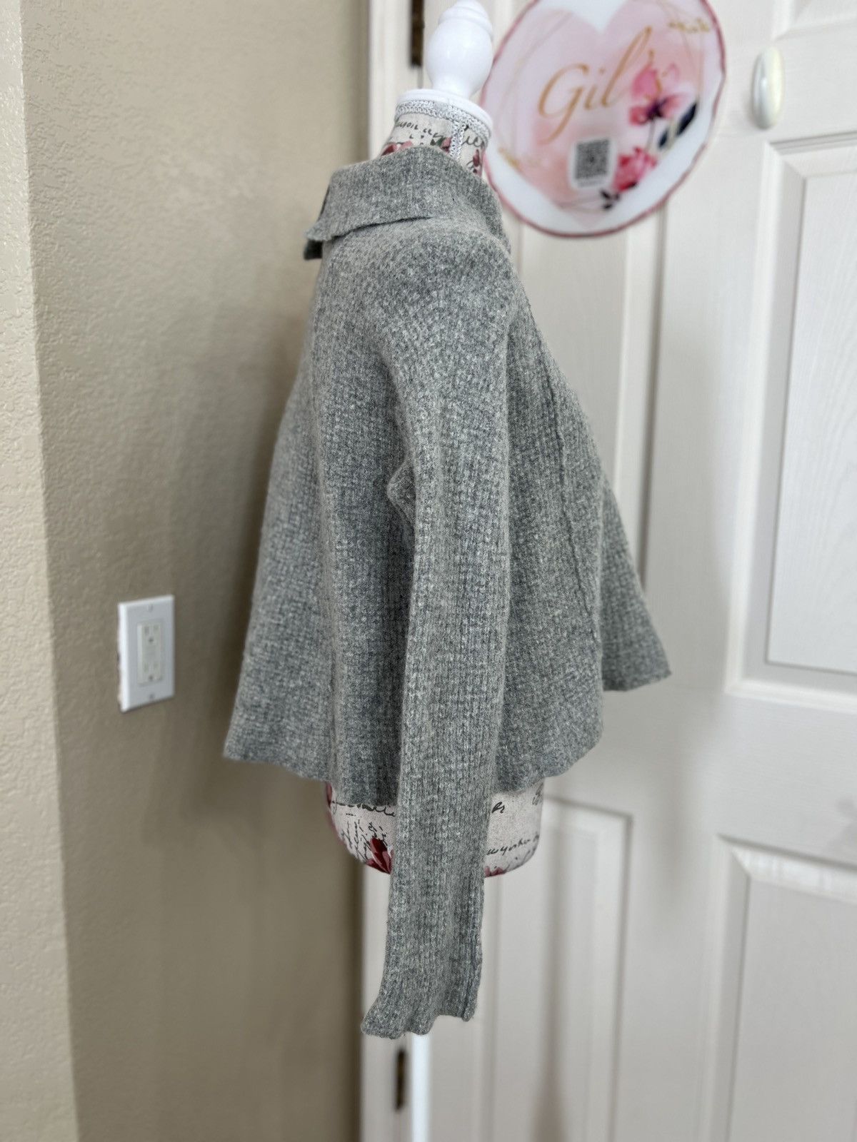 Free People Free People gray wool sweater size M Size M / US 6-8 / IT 42-44 - 2 Thumbnail