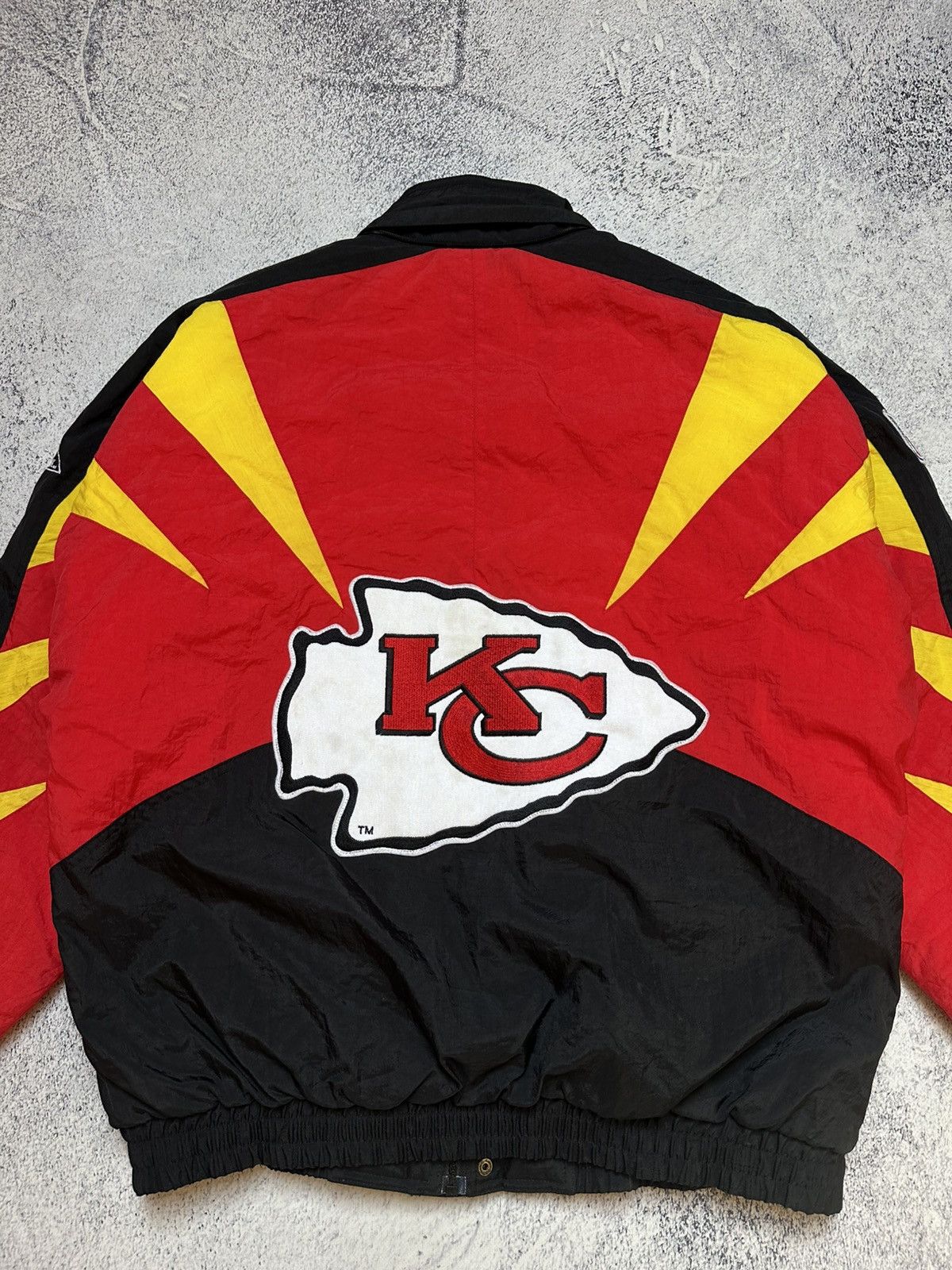 Apex One Vntg 80s NFL Kansas City Chiefs Pro Line by Apex One Jacket Size US M / EU 48-50 / 2 - 16 Thumbnail