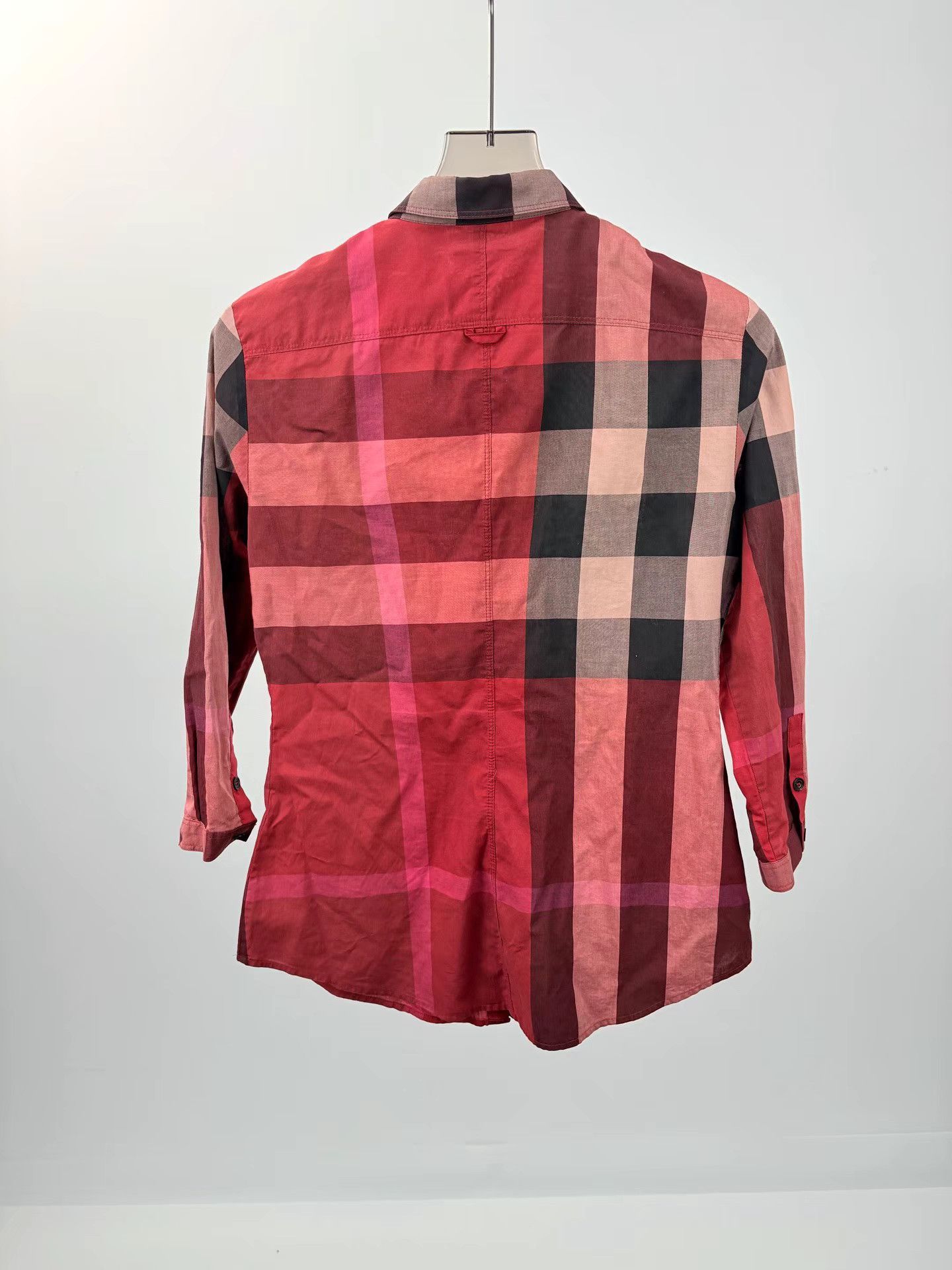 Burberry BURBERRY Check Long Sleeve Shirt K1 Size US XS / EU 42 / 0 - 2 Thumbnail