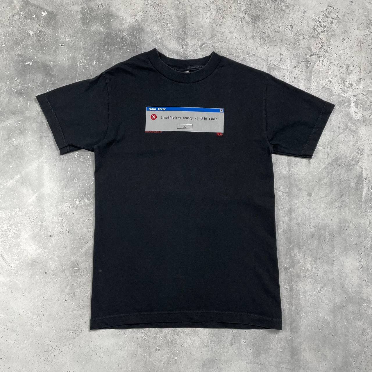 Vintage Vintage 2000s Fatal Error Insufficient Memory Geek T Shirt S Size US S / EU 44-46 / 1 - 1 Thumbnail