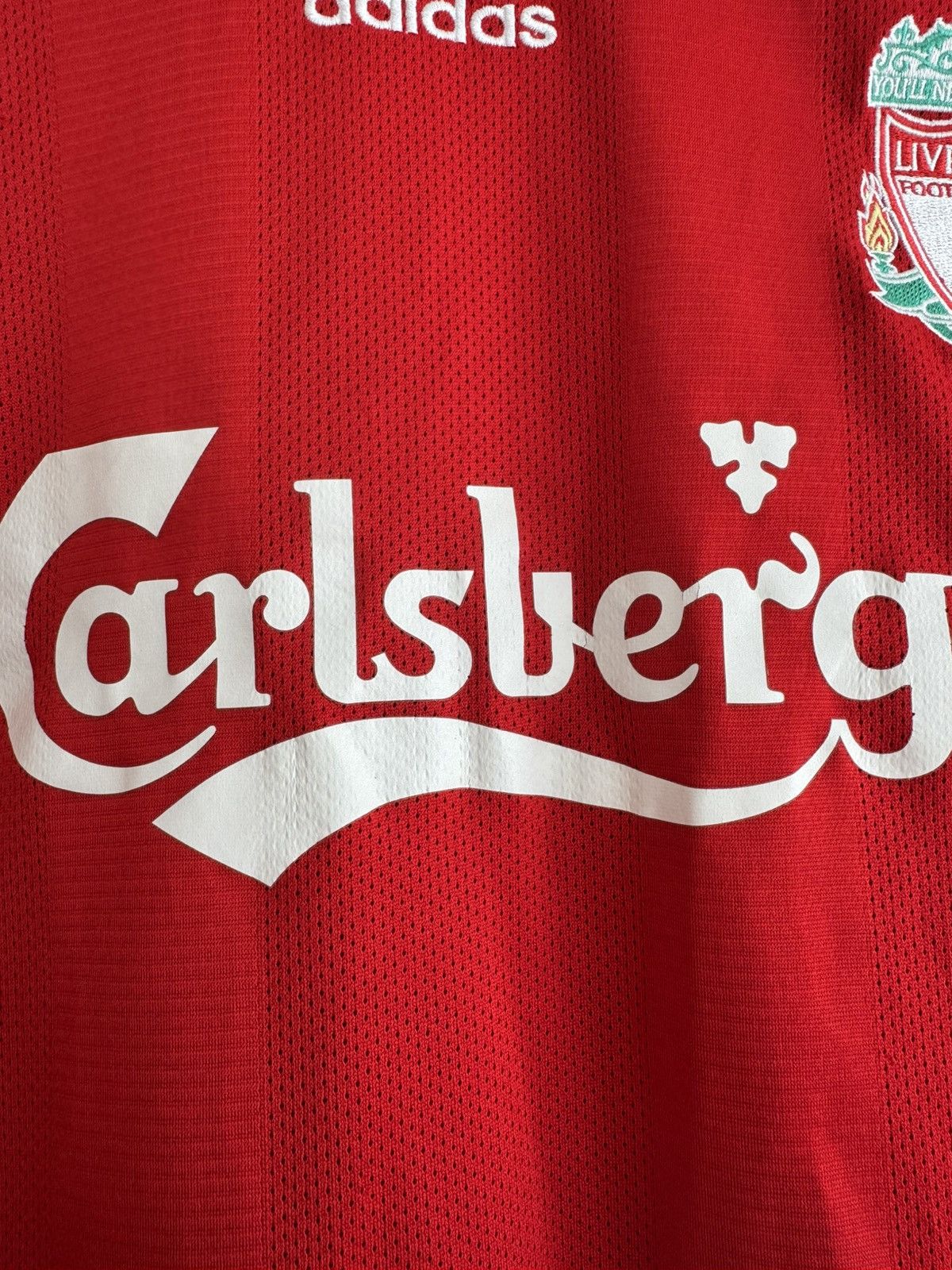Adidas × Vintage Vintage Liverpool 2008-2009 Home Soccer Jersey Football Kit Size US S / EU 44-46 / 1 - 8 Thumbnail