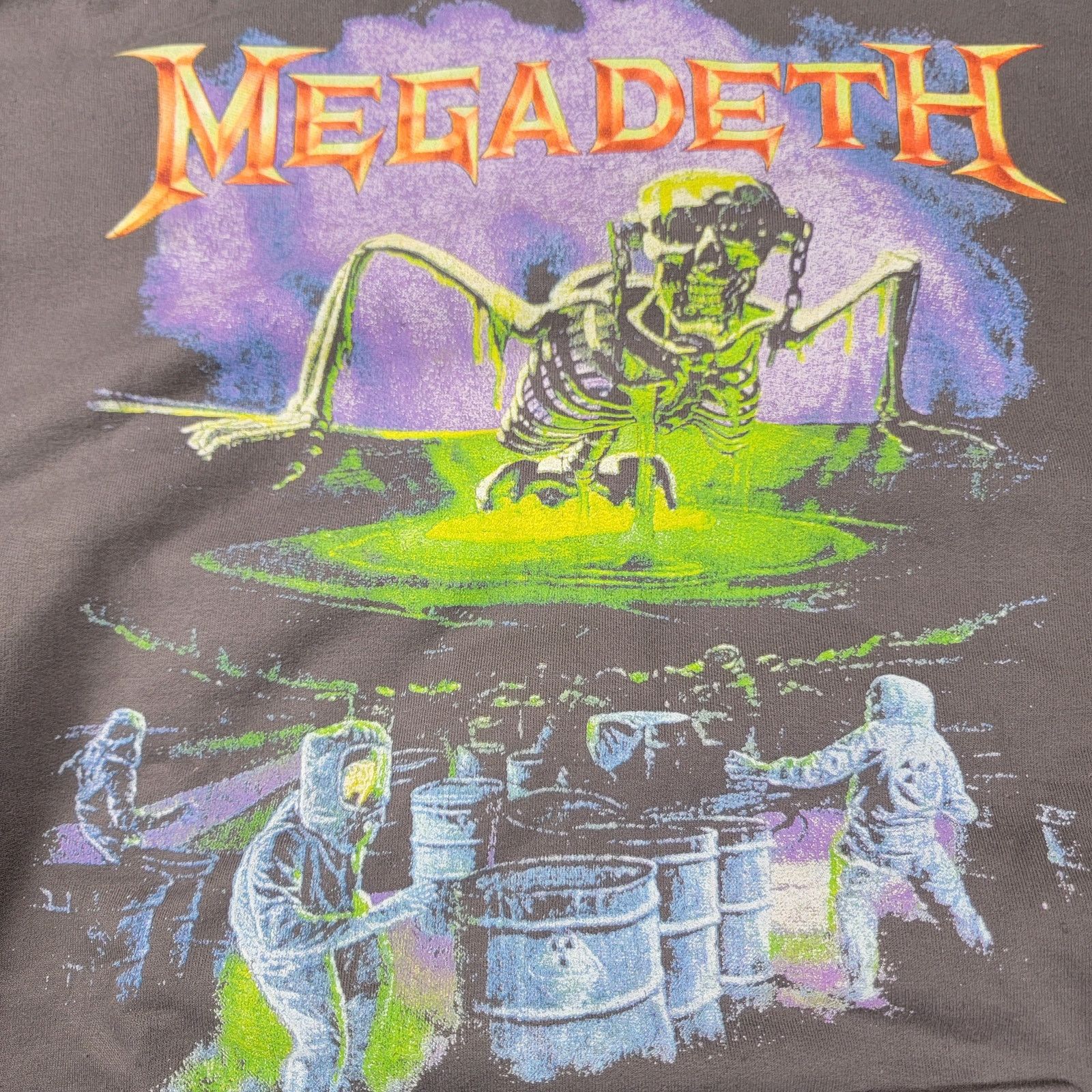 Megadeth Megadeth Black Hoodie Mens Size XL (678-679) Size US XL / EU 56 / 4 - 4 Thumbnail