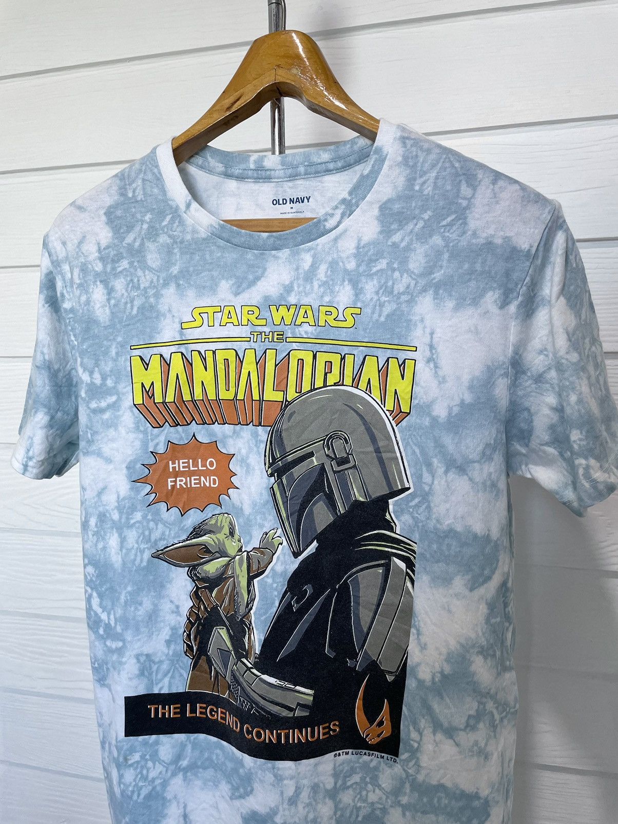 Star Wars STAR WARS THE MANDALORIAN GROGU BABY YODA TIE DYE (2021) Size US M / EU 48-50 / 2 - 2 Thumbnail