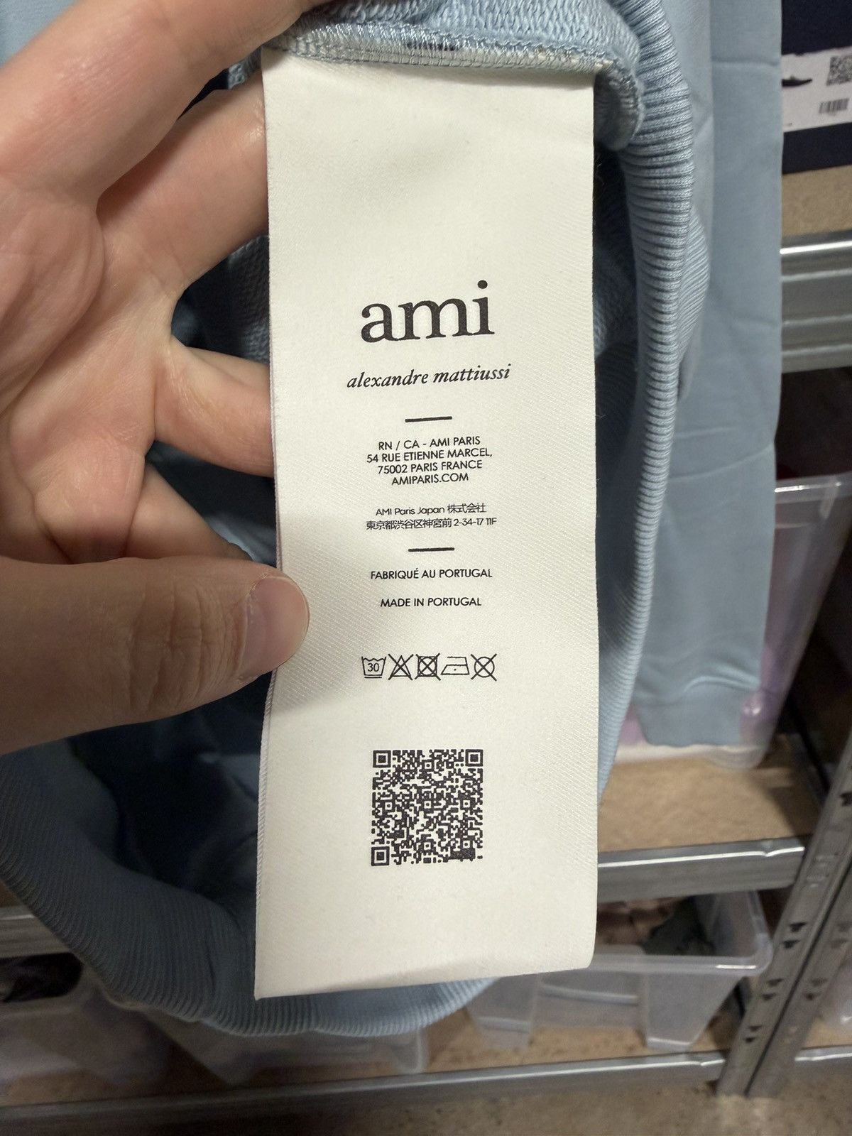 AMI Ami Paris Zip Logo Hoodie NEW Size US L / EU 52-54 / 3 - 3 Thumbnail