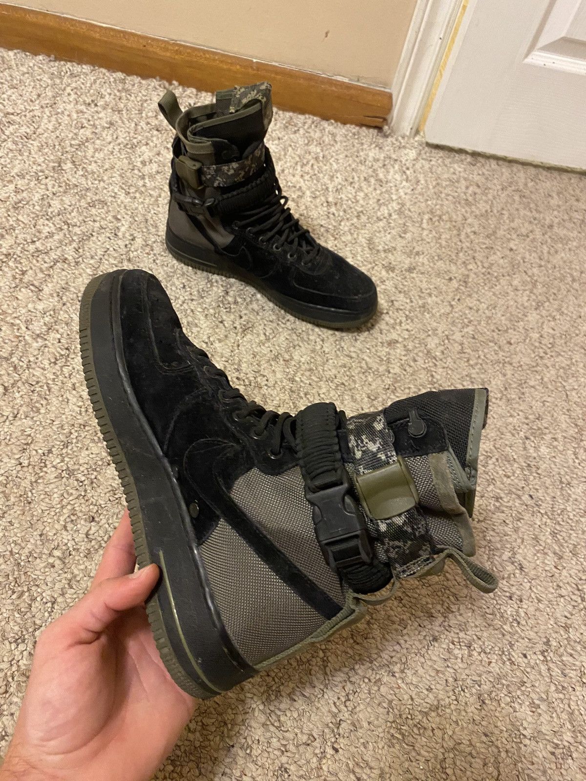 Nike Nike SF Air Force 1 Olive Size US 10.5 / EU 43-44 - 2 Thumbnail