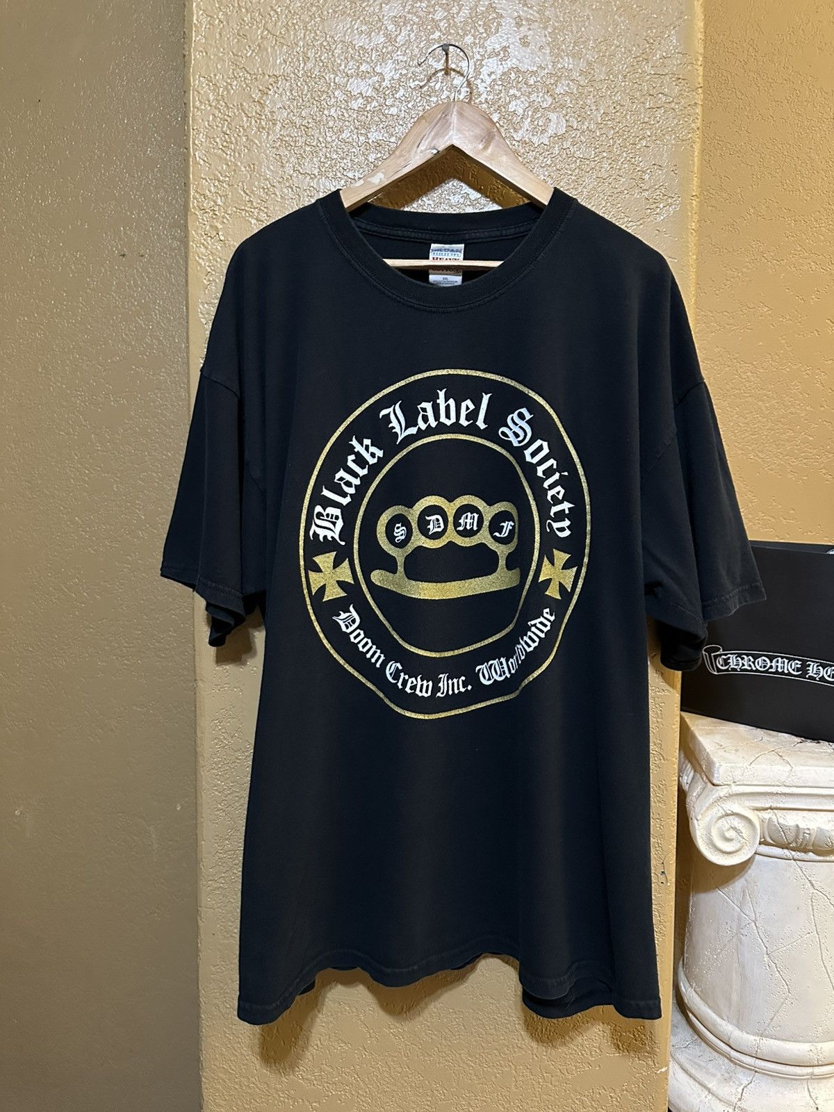 Band Tees VINTAGE 2004 BLACK LABEL SOCIETY DOOM CREW TEE RARE Size US XXL / EU 58 / 5 - 2 Thumbnail