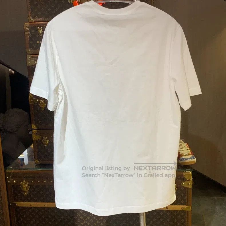 Hermes Hermes White T-shirt Size S / US 4 / IT 40 - 2 Thumbnail