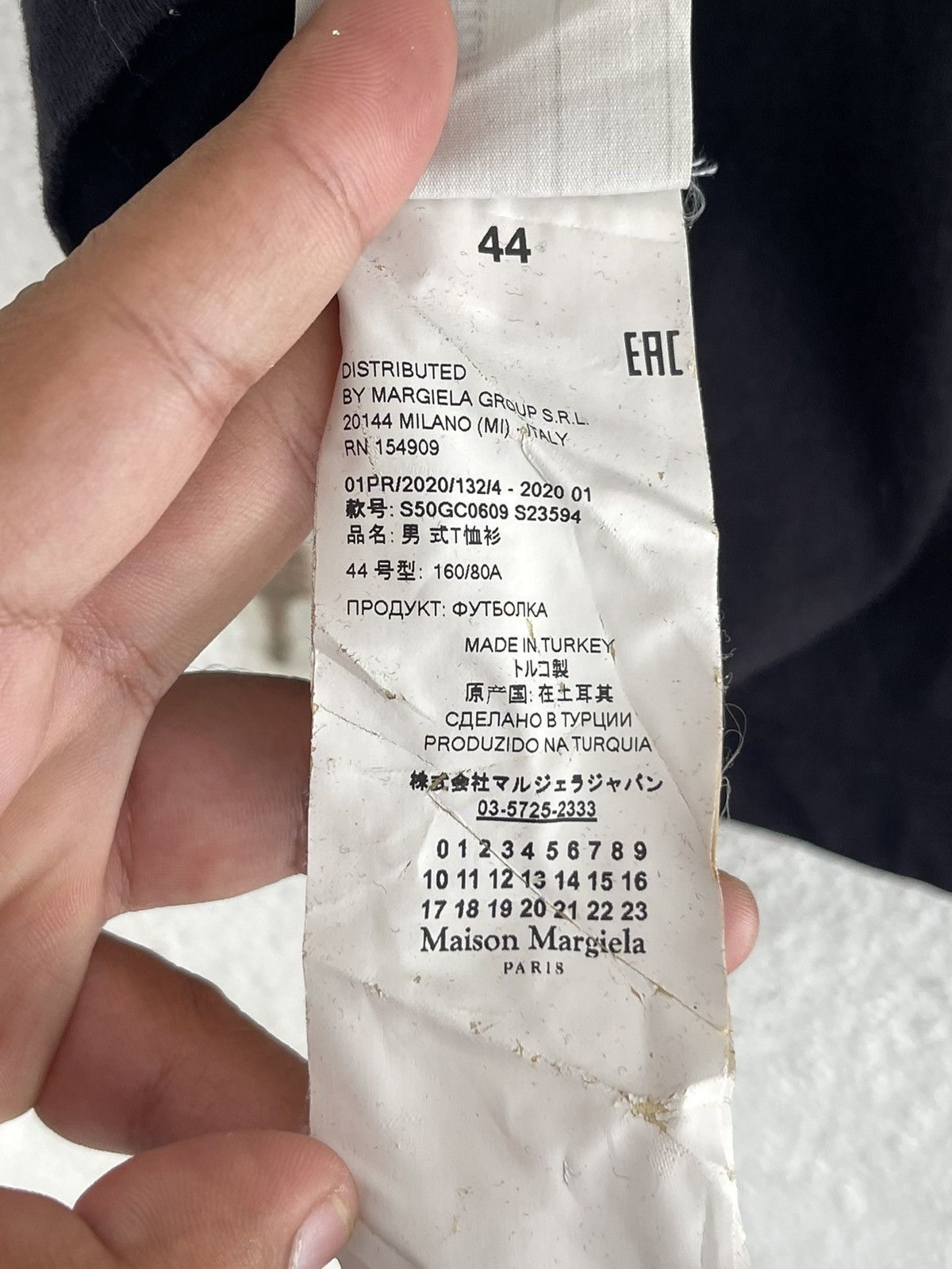 Maison Margiela Maison Margiela Stereotype T Shirt Size US M / EU 48-50 / 2 - 8 Thumbnail