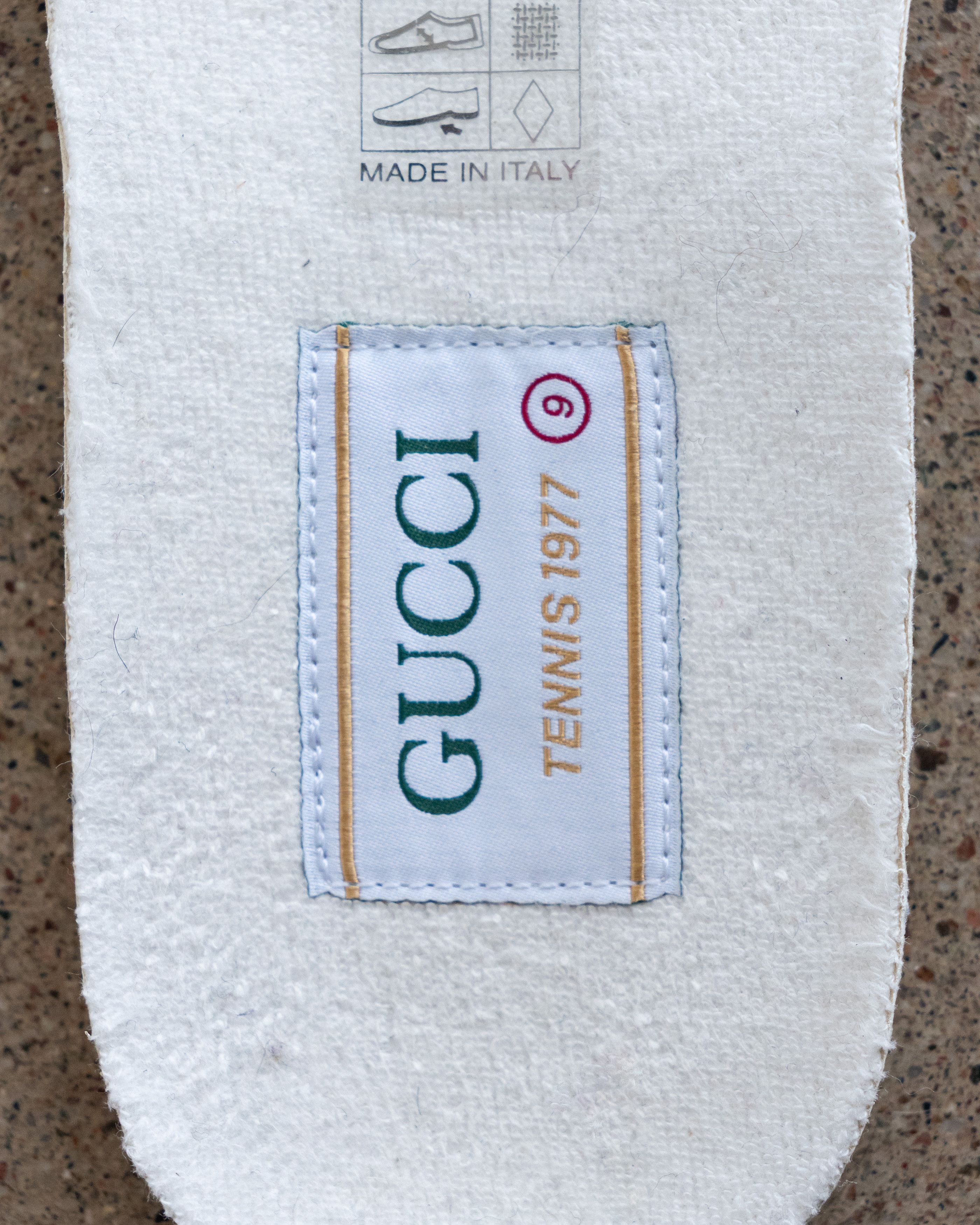 Gucci Gucci Tennis 1977 Sneaker Canvas GG Monogram Black Denim 9.5 Size US 9.5 / EU 42-43 - 14 Thumbnail
