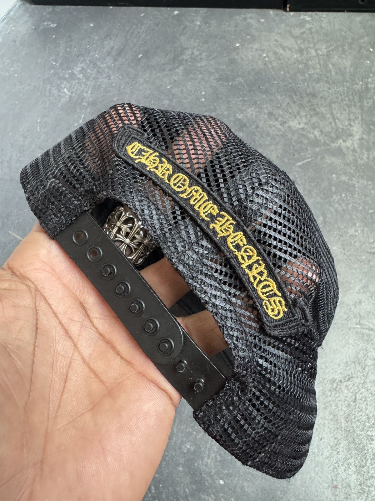Chrome Hearts Chrome Hearts Suede Trucker Size ONE SIZE - 2 Thumbnail