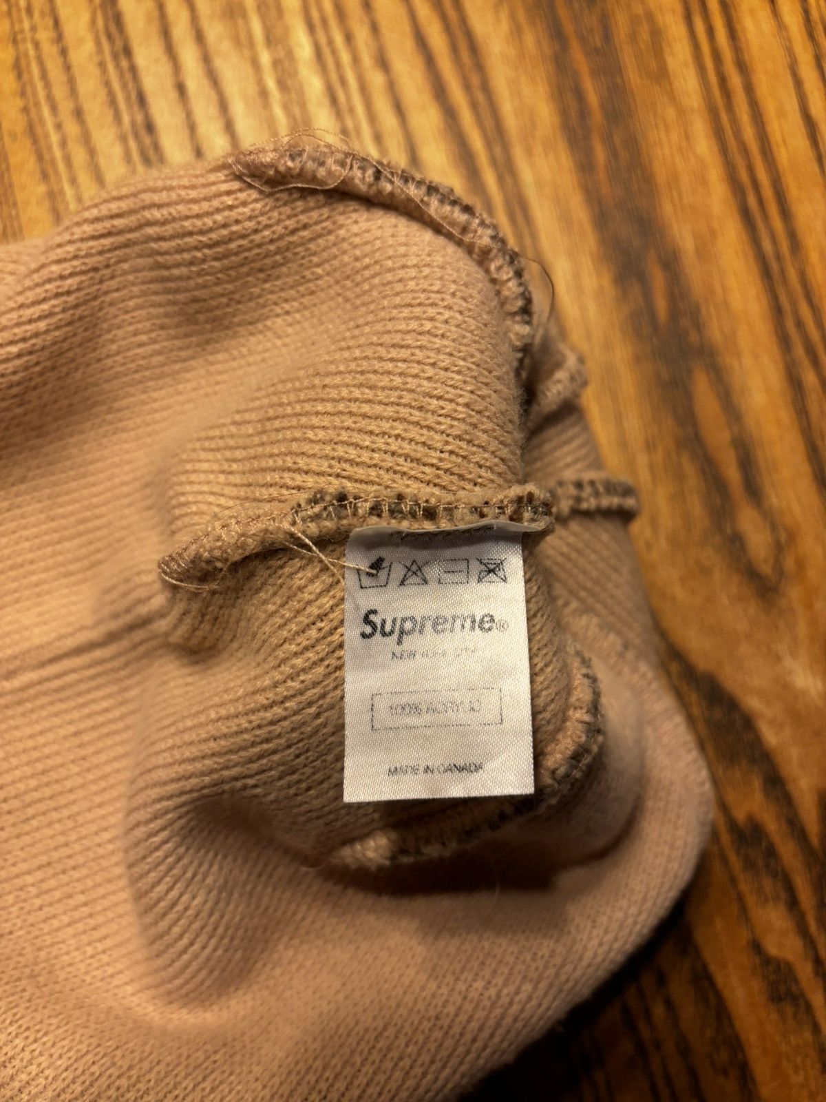 Supreme Supreme Brown Camo Beanie Size ONE SIZE - 6 Thumbnail