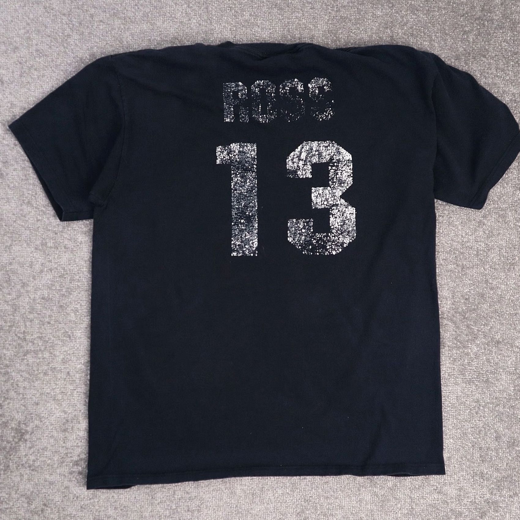 Vintage VTG 90s Diamondbacks Cody Ross #13 Baseball 2XL Black Short Sleeve T-Shirt Men USA Sports Vintage Diamondbacks Logo Shirt 90s Mens Size US XXL / EU 58 / 5 - 2 Thumbnail