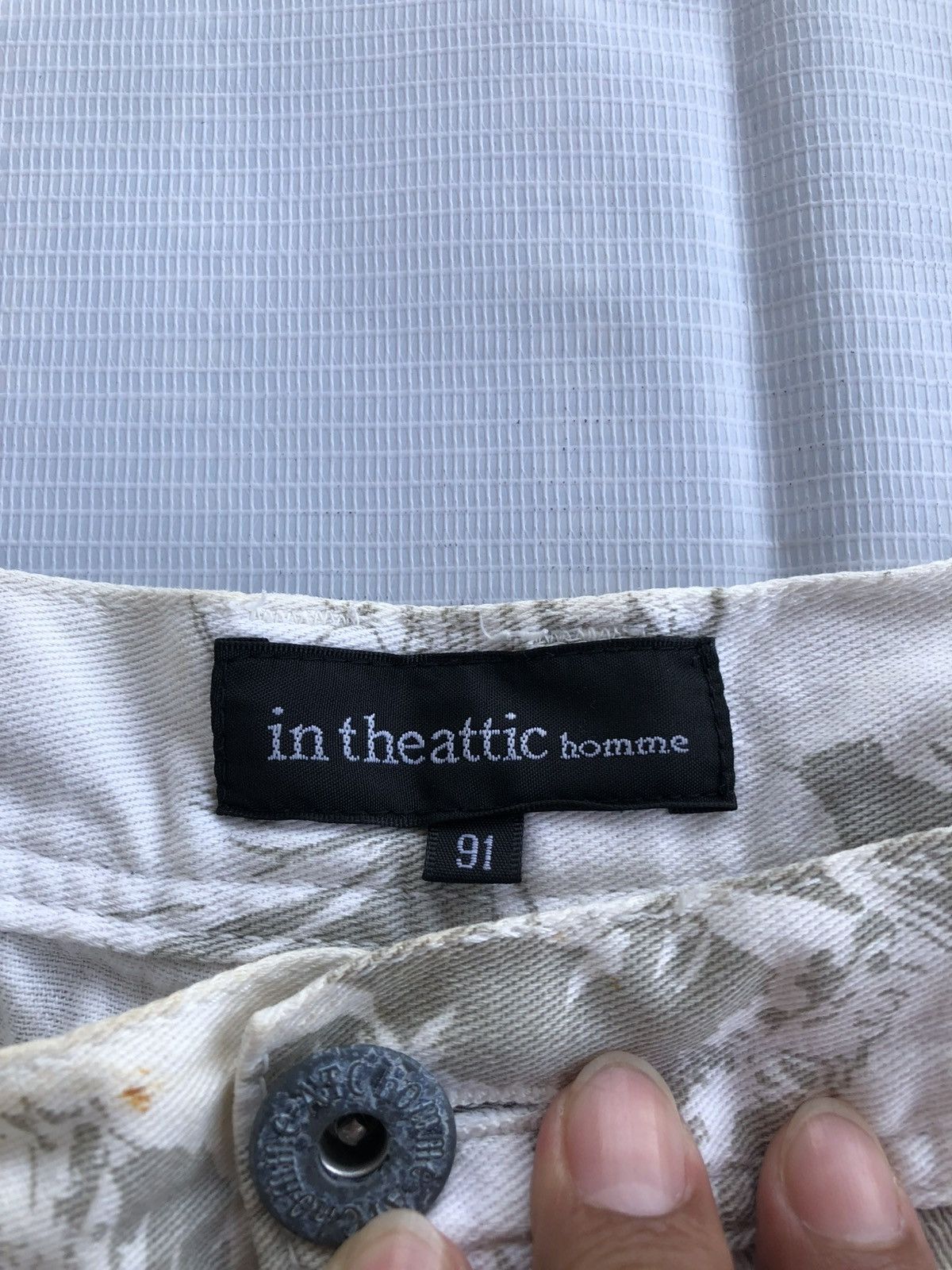 In The Attic In The Attic homme Skull Flower short pants Size US 39 - 3 Thumbnail
