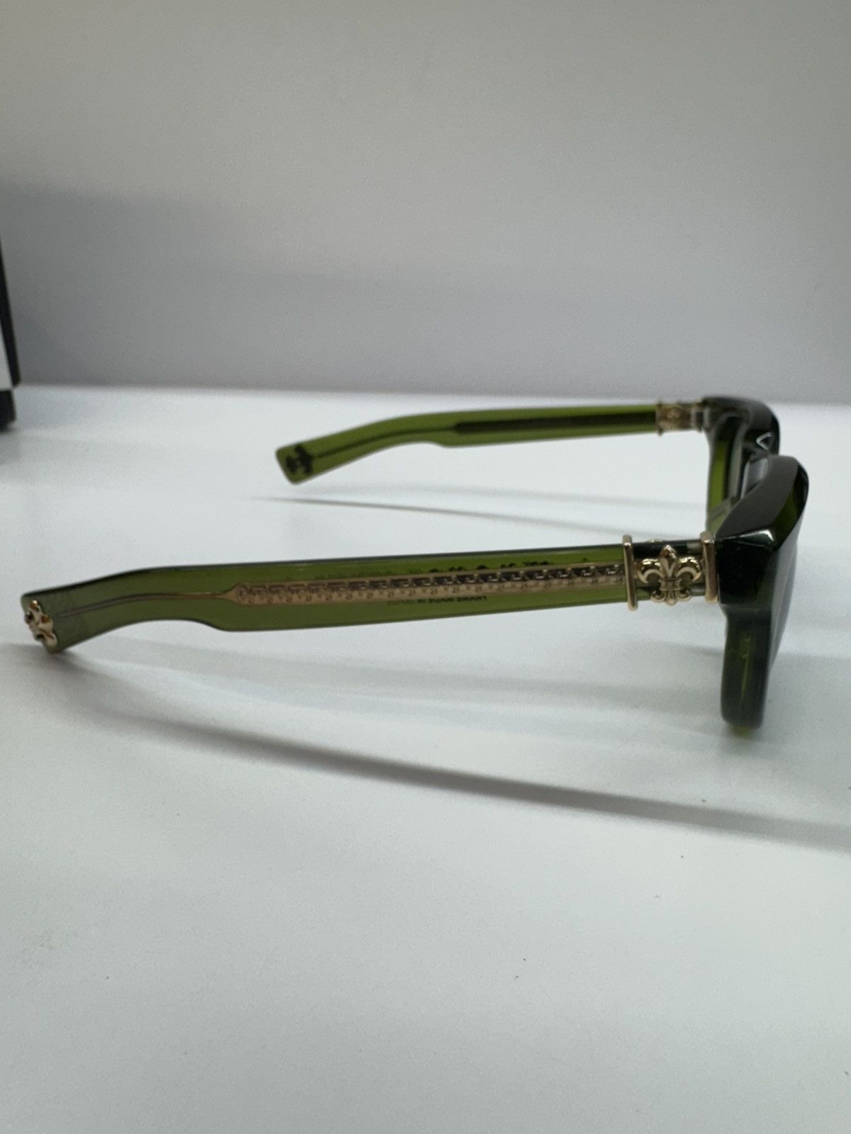 Chrome Hearts Chrome Hearts Fleur Glasses Penetranus Rex Size ONE SIZE - 4 Thumbnail