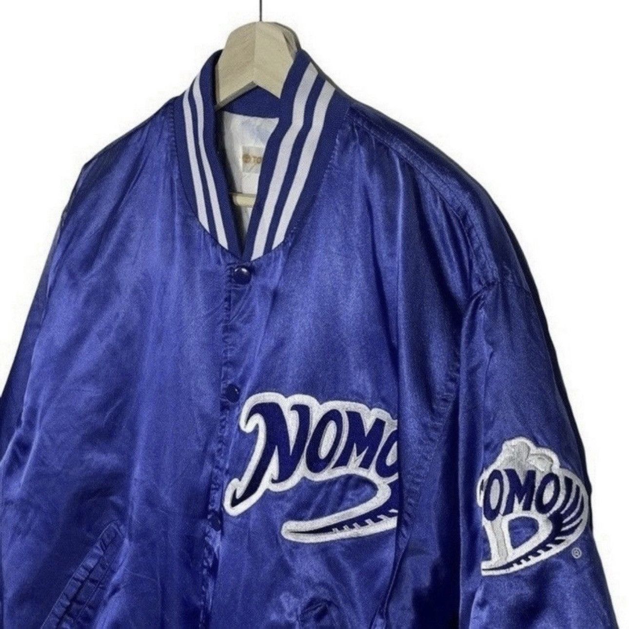 Vintage varsity jacket toyota big logo embroidered Size US L / EU 52-54 / 3 - 3 Thumbnail