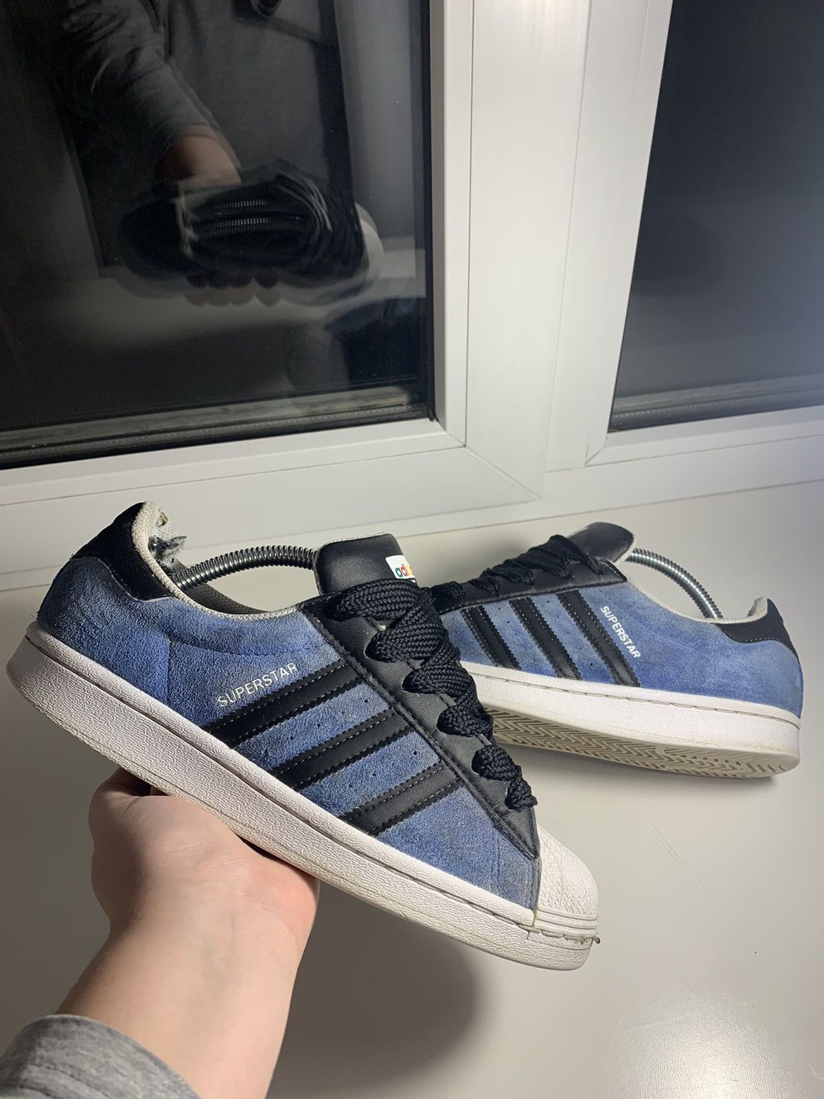 Adidas × Vintage Vintage Shoes Adidas (superstar) Size US 5 / EU 37 - 1 Thumbnail