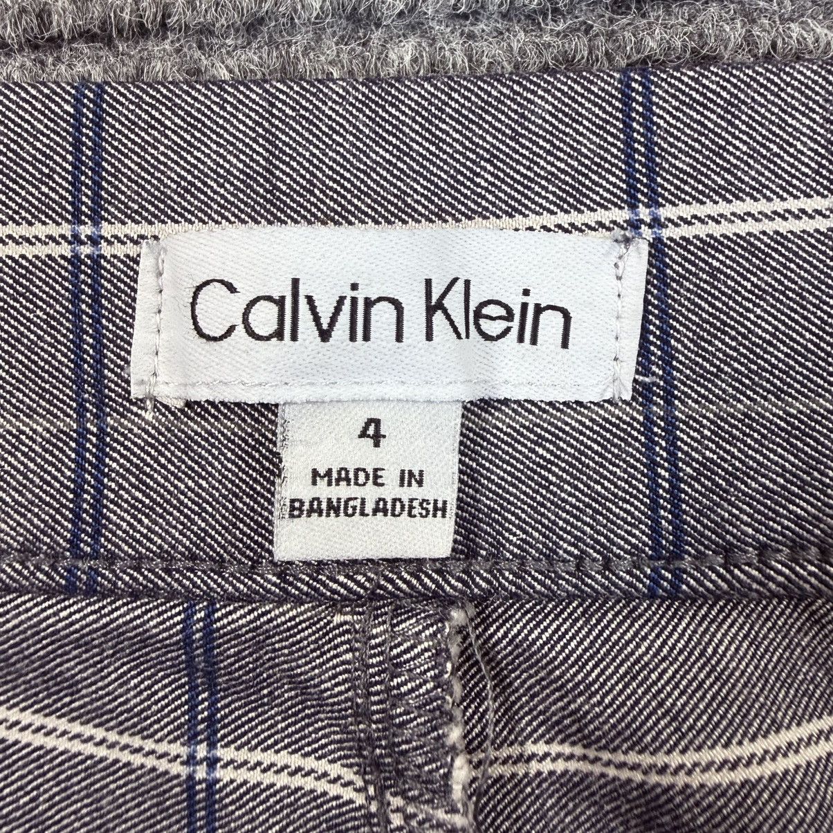 Calvin Klein Calvin Klein Women’s Plaid Work Pants Size 4 Size 27" / US 4 / IT 40 - 3 Thumbnail