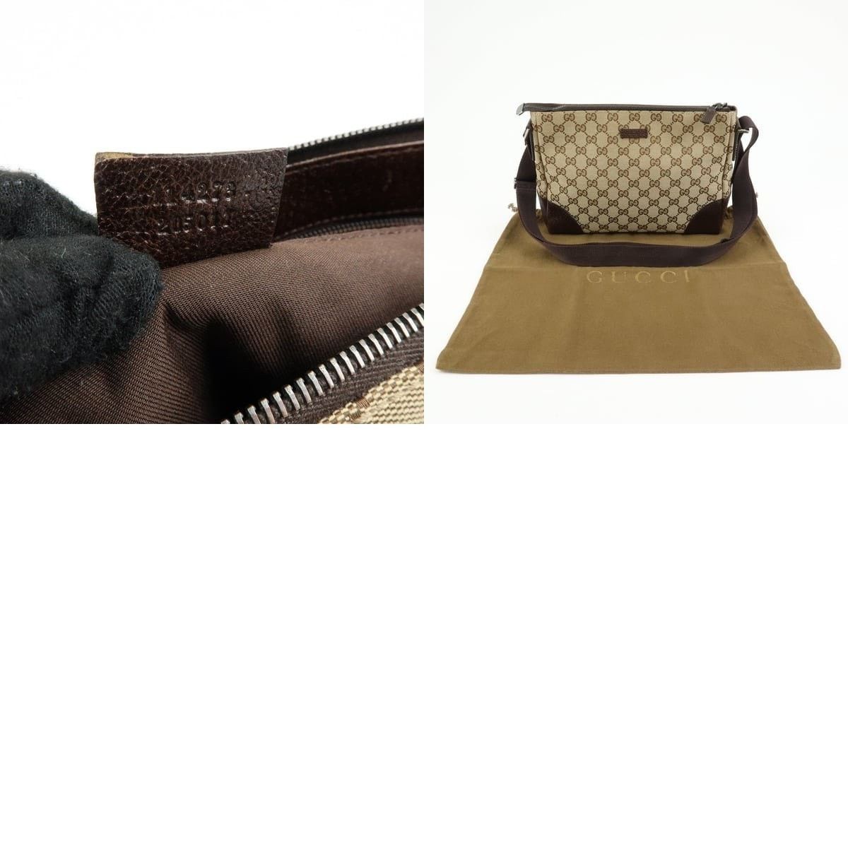 Gucci Gucci GG Supreme Crossbody Bag Beige Size ONE SIZE - 8 Thumbnail