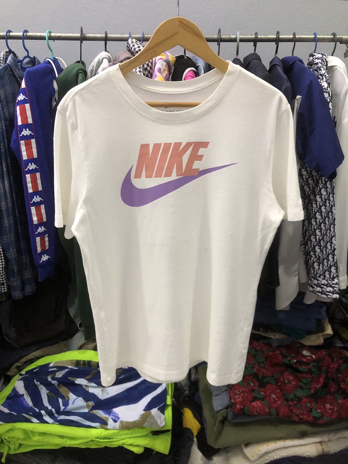 Nike Nike Swoosh logo white shirt Size US M / EU 48-50 / 2 - 1 Thumbnail
