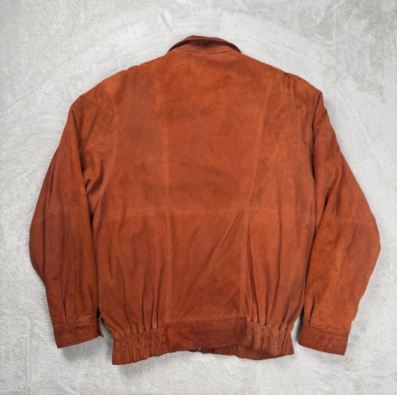 Other Vintage Gianni Versace Suede Leather Bomber Jacket Size US M / EU 48-50 / 2 - 2 Thumbnail