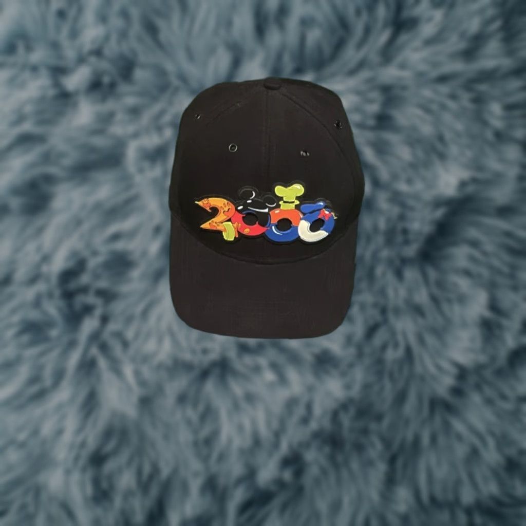 Disney VINTAGE Disney Mickey Mouse Strapback Hat Baseball Cap One Size Adult Black 90s Y2K New With Tags Mens Size ONE SIZE - 1 Thumbnail