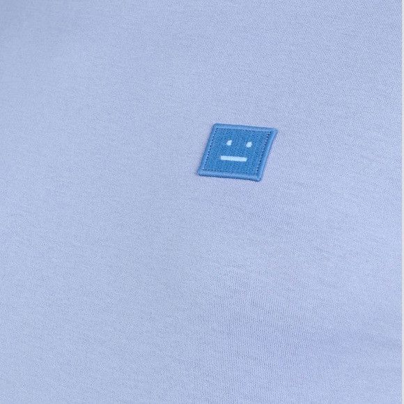 Acne Studios Acne Pastel Blue Crewneck Logo Tee M Size M / US 6-8 / IT 42-44 - 8 Thumbnail