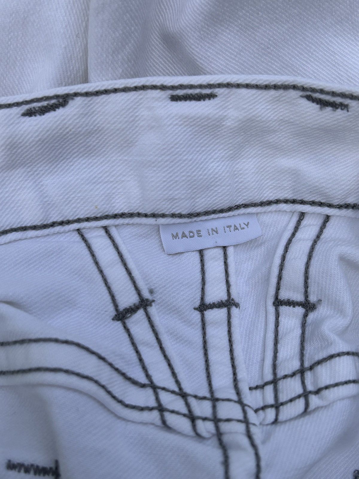 Marithe + Francois Girbaud Vintage Marithe Francois Girbaud Flare Denim Jeans Size 30" / US 8 / IT 44 - 12 Thumbnail