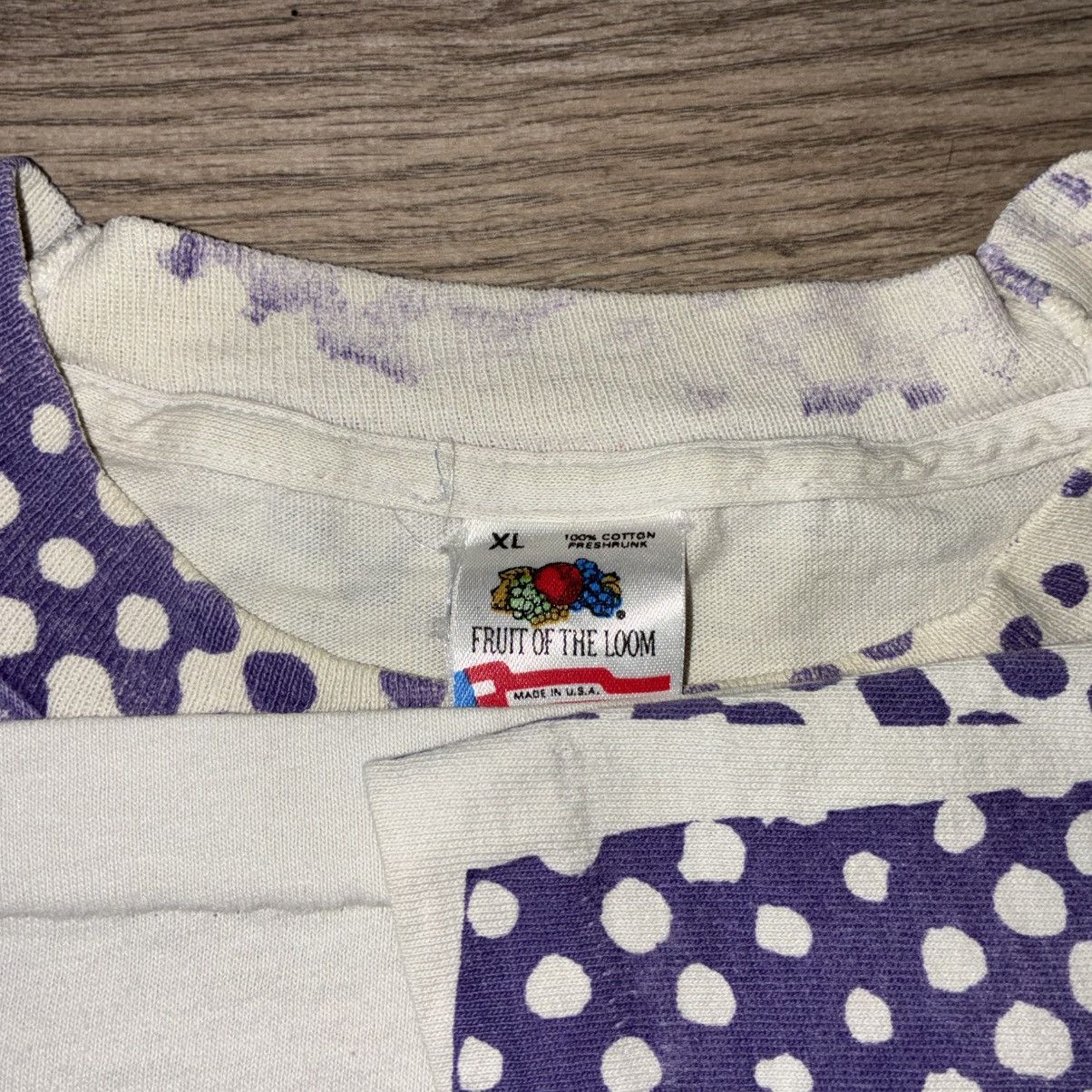 Fruit Of The Loom 90s Dramarama aop band tee Size US XL / EU 56 / 4 - 3 Thumbnail