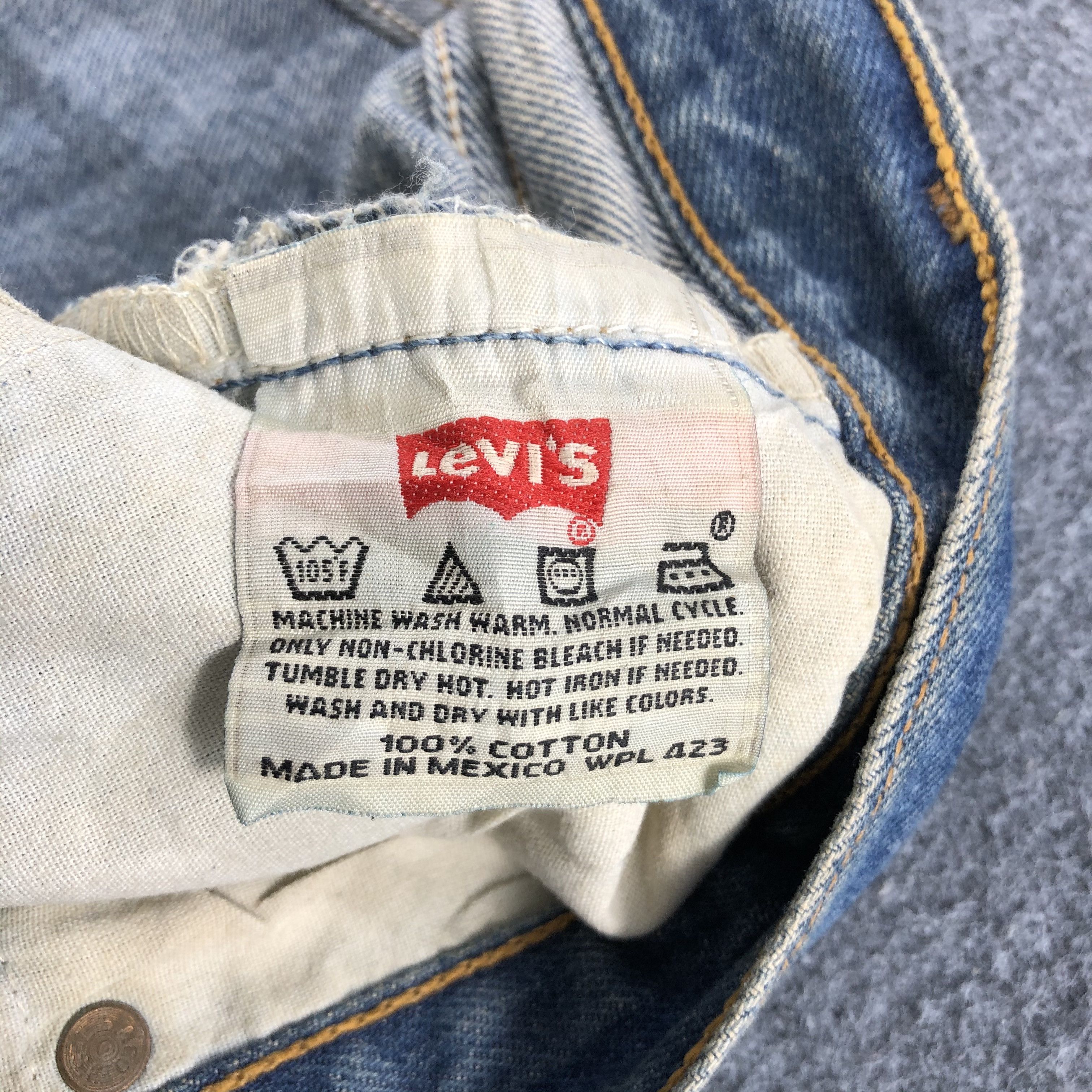Levi's 90s Vintage Levis 501 Jeans- J1365 Size US 39 - 10 Thumbnail