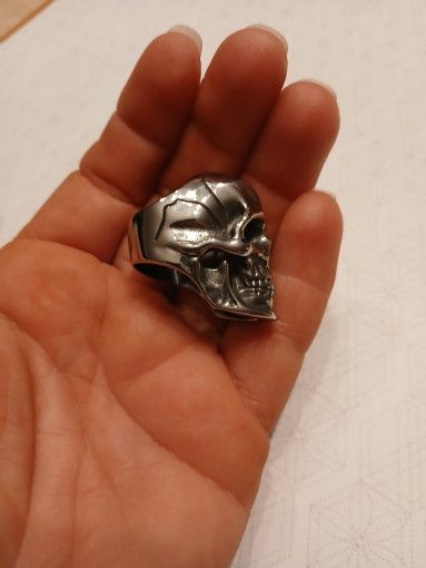 Other Gothic Skull Ring Size ONE SIZE - 1 Thumbnail