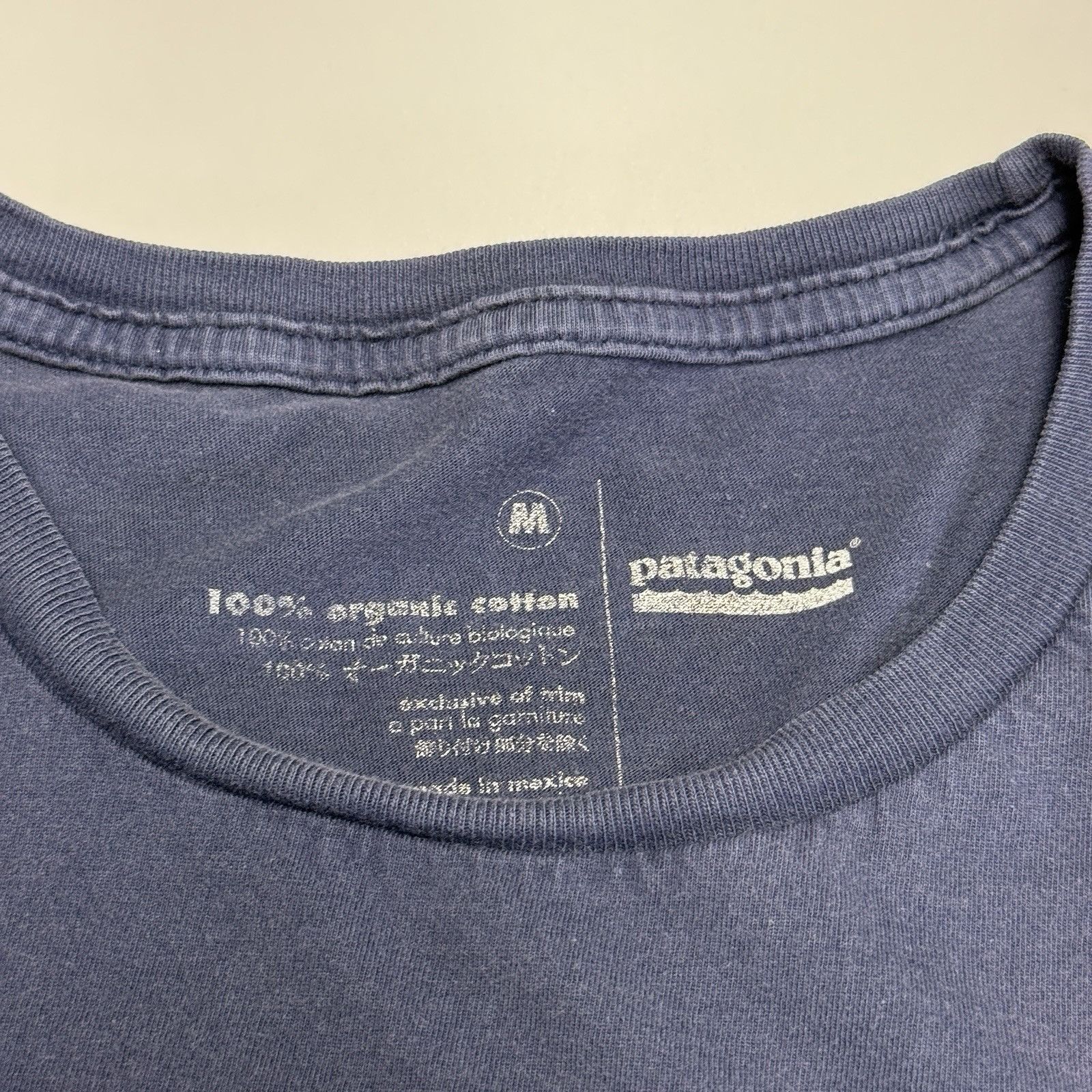 Patagonia Patagonia ‘The Stoke’ T Shirt Men M 21.5x26.6 Blue Long Slee Size US M / EU 48-50 / 2 - 9 Thumbnail