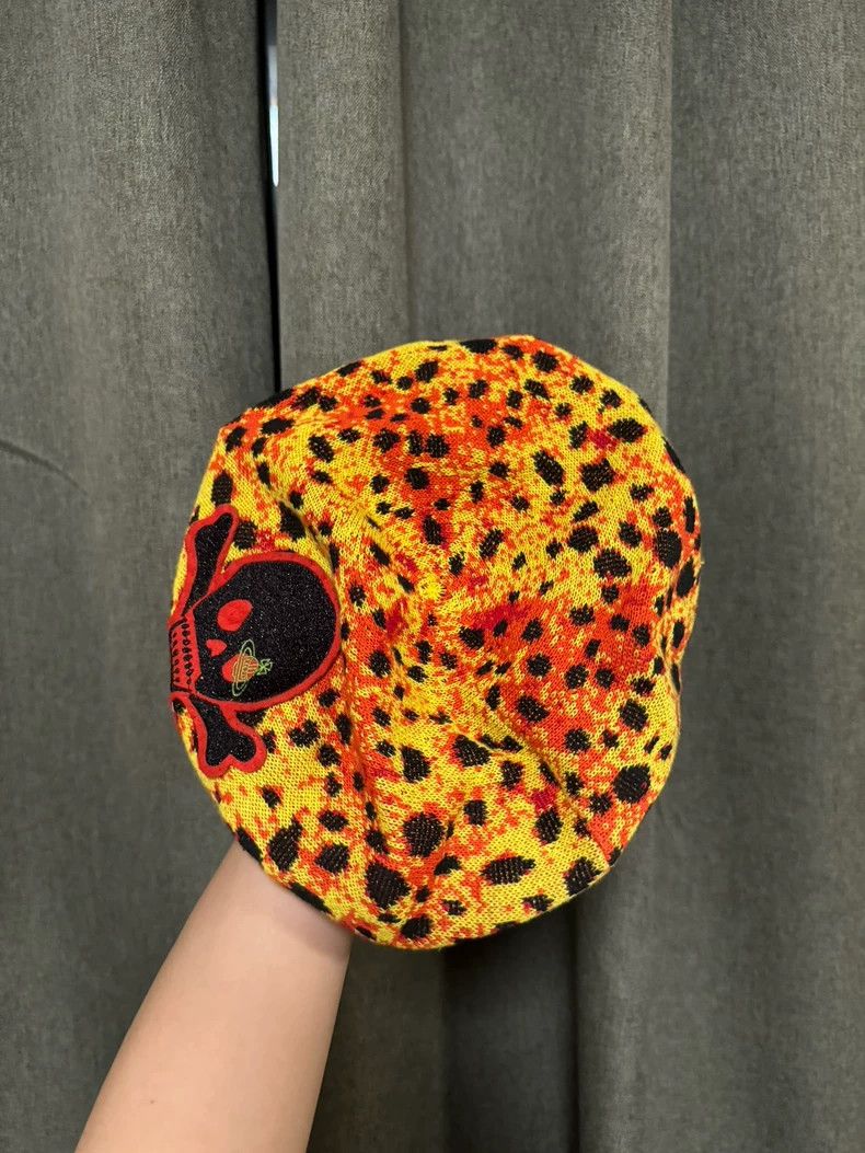 Vivienne Westwood Vivienne Westwood Leopard Skull Beret- dmc Size ONE SIZE - 1 Thumbnail
