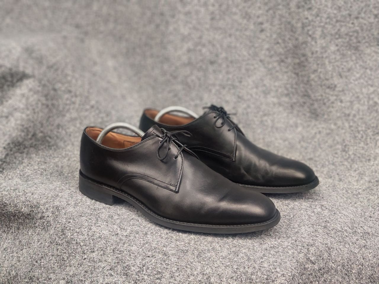 Loake Loake gable black Goodyear men's leather derby Lace up shoes Size US 10 / EU 43 - 4 Thumbnail