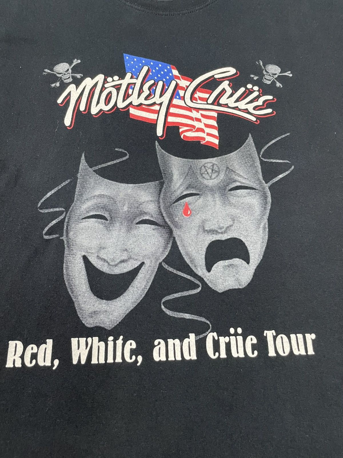 Band Tees × Vintage VINTAGE Y2K MOTLEY CRUE T SHIRT Size US XL / EU 56 / 4 - 3 Thumbnail