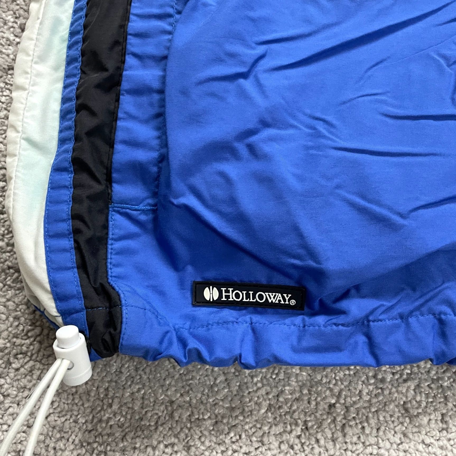 Holloway Holloway Windbreaker Jacket Mens 2XL Blue Mount Paran Christian School Pullover Size US XXL / EU 58 / 5 - 6 Thumbnail