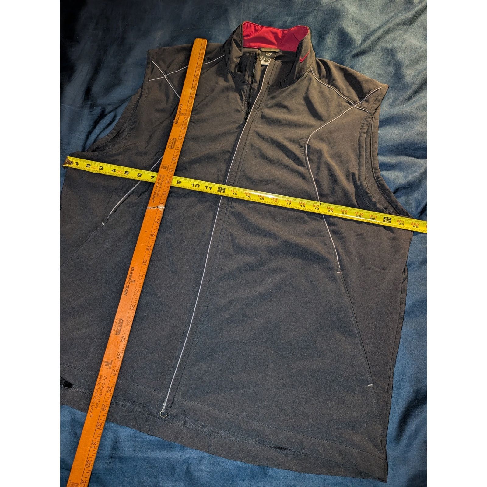 Nike Vintage Nike Golf Clima-Fit Full Zip Vest Size XL Men's Size US XL / EU 56 / 4 - 4 Thumbnail