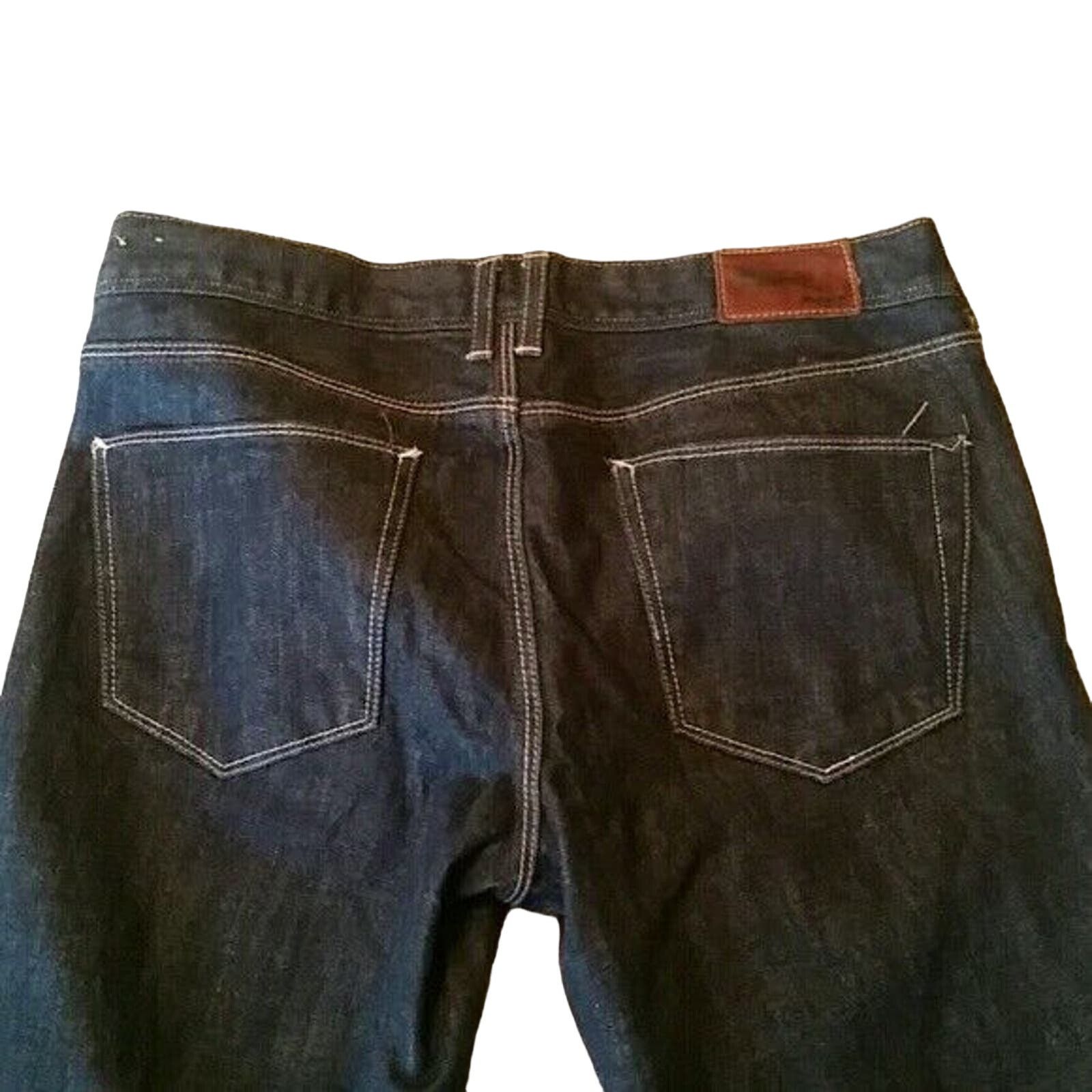 Madewell Madewell Jeans Women 29x34 Rail Straight Leg Dark Wash Denim Size 29" - 7 Thumbnail