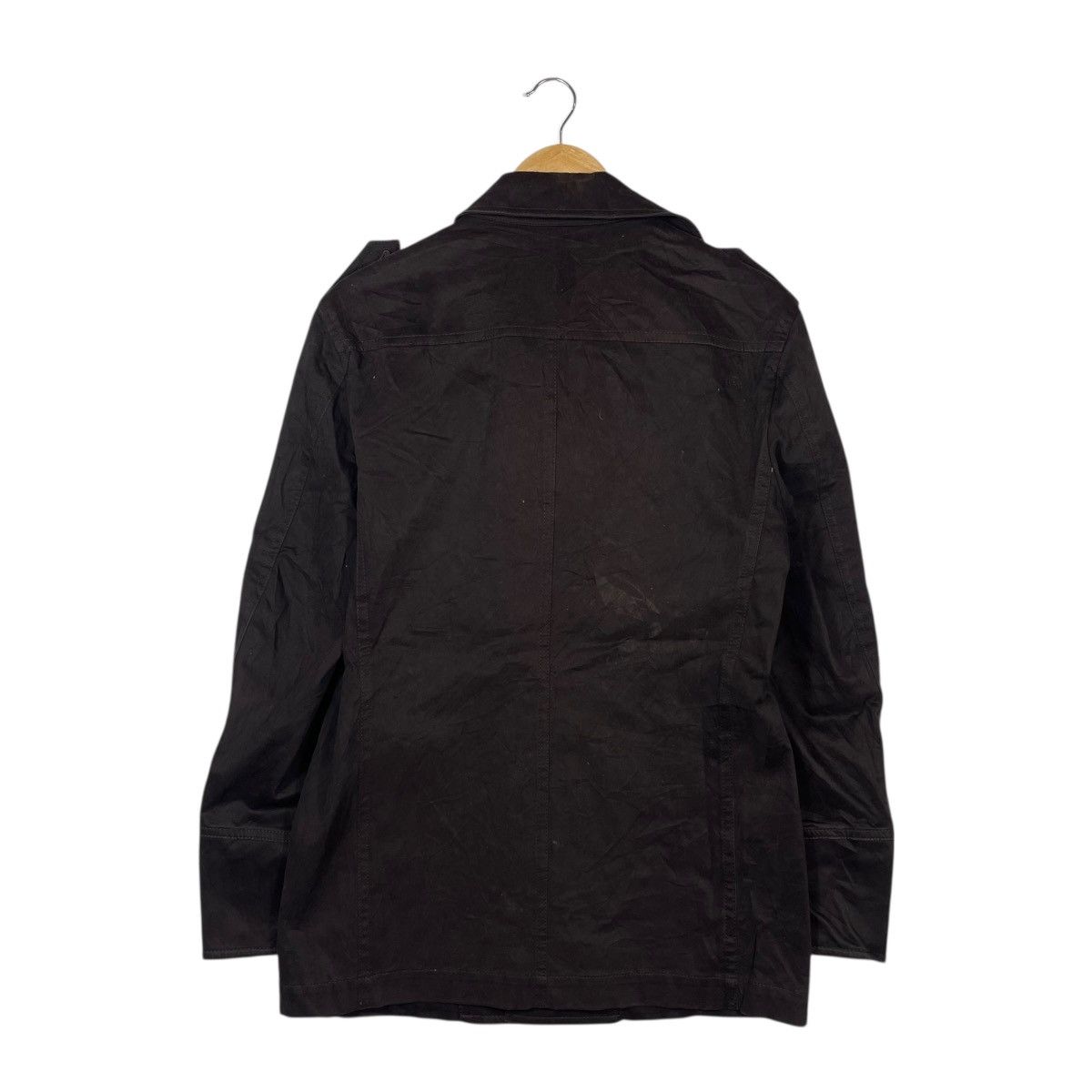 Calvin Klein Calvin Klein CK Men’s Black Trench Coat Mac Jacket Button Size US M / EU 48-50 / 2 - 4 Thumbnail