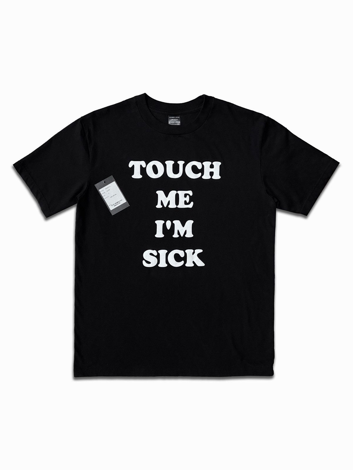 Number (N)ine Number nine TOUCH ME I'M SICK tee stk size 4 | Grailed