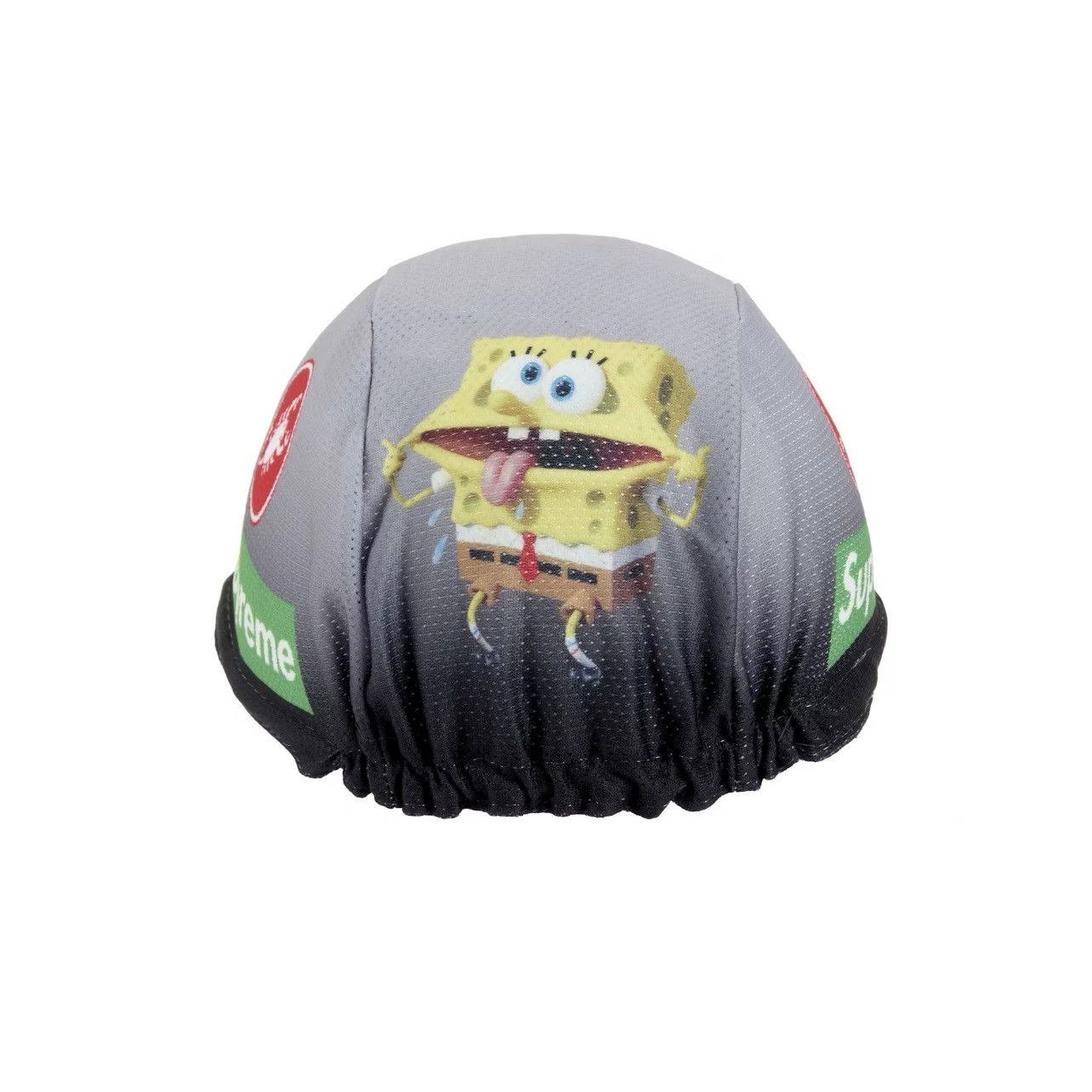 Supreme Supreme Spongebob Squarepants Castelli Cycling Cap Black Hat Size ONE SIZE - 4 Thumbnail