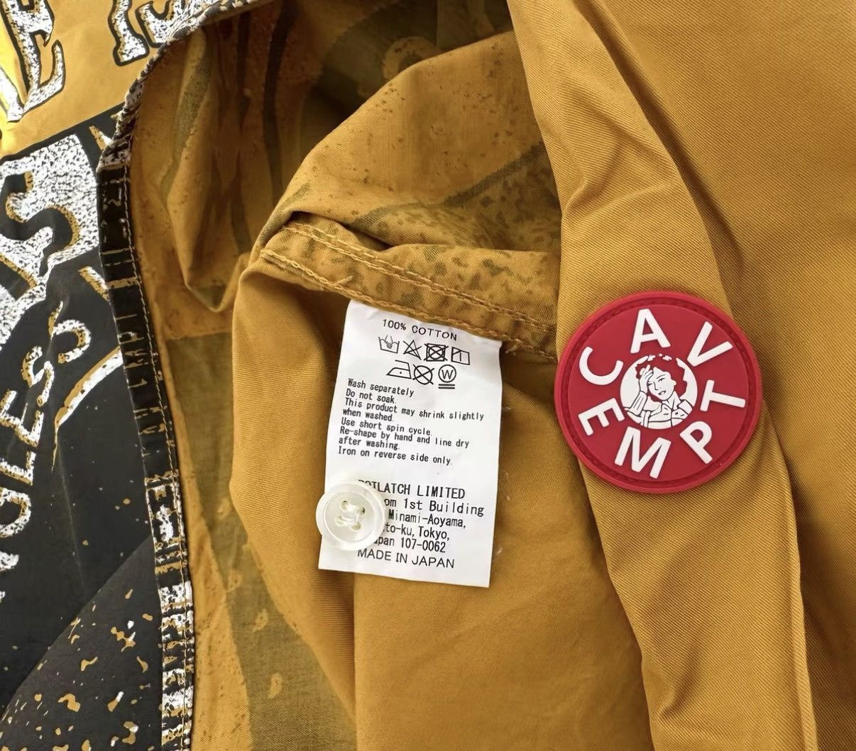 Cav Empt C.E CAVEMPT HALF ZIP BIG SHIRT Size US XL / EU 56 / 4 - 3 Thumbnail