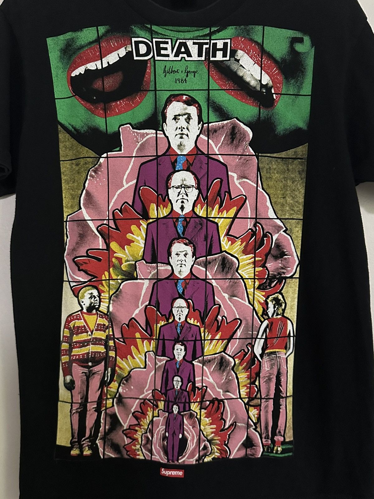 Supreme Supreme Gilbert & George Death Tee Size US S / EU 44-46 / 1 - 2 Thumbnail