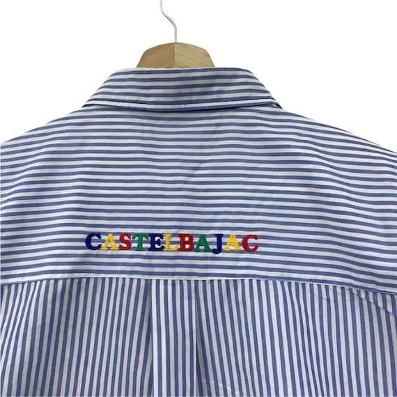 Jean Charles De Castelbajac Vtg JEAN CHARLES De CASTELBAJAC Striped Art Casual Tee Shirt Size XL / US 12-14 / IT 48-50 - 7 Thumbnail