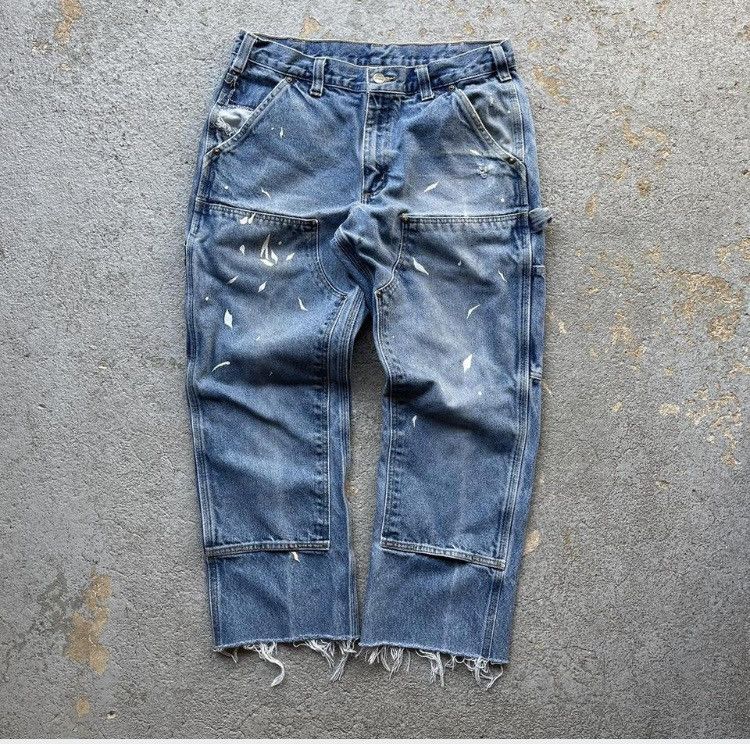 Carhartt Carhartt Denim Carpenter Pants Size US 33 - 1 Thumbnail