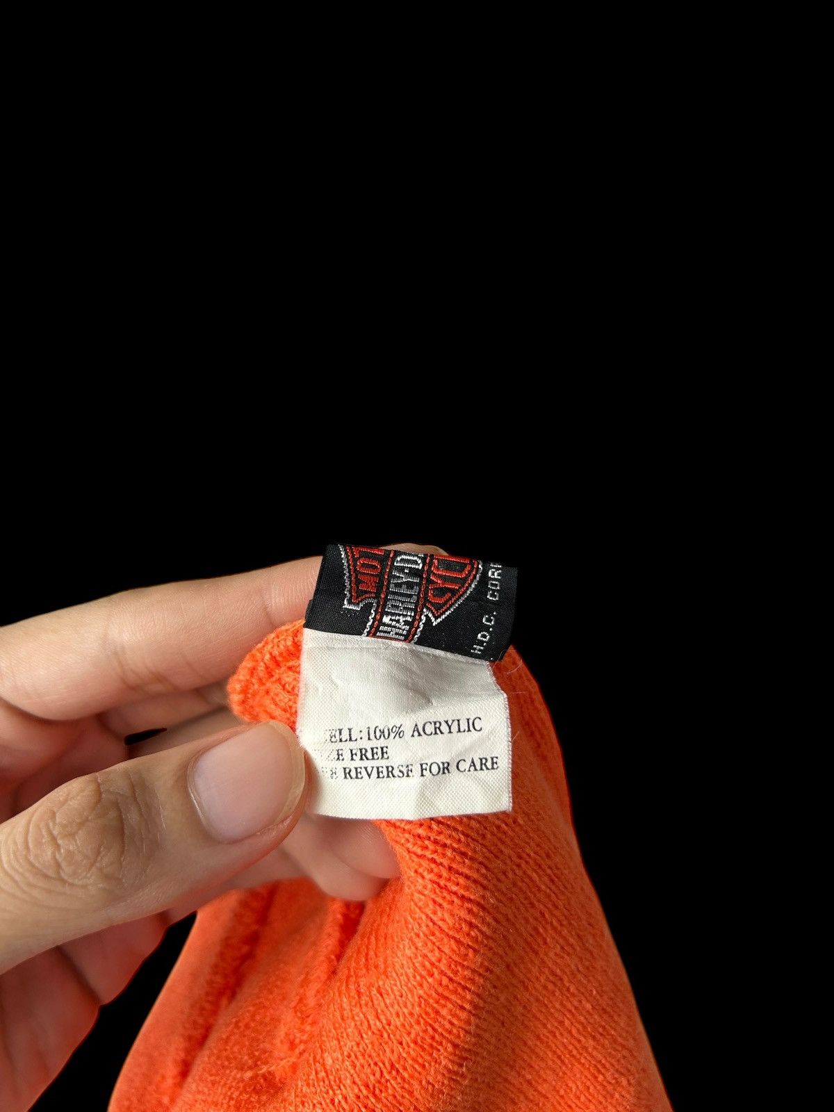 Harley Davidson × Vintage Vintage Harley Davidson Beanie Hats ☠️☠️ Size ONE SIZE - 7 Thumbnail