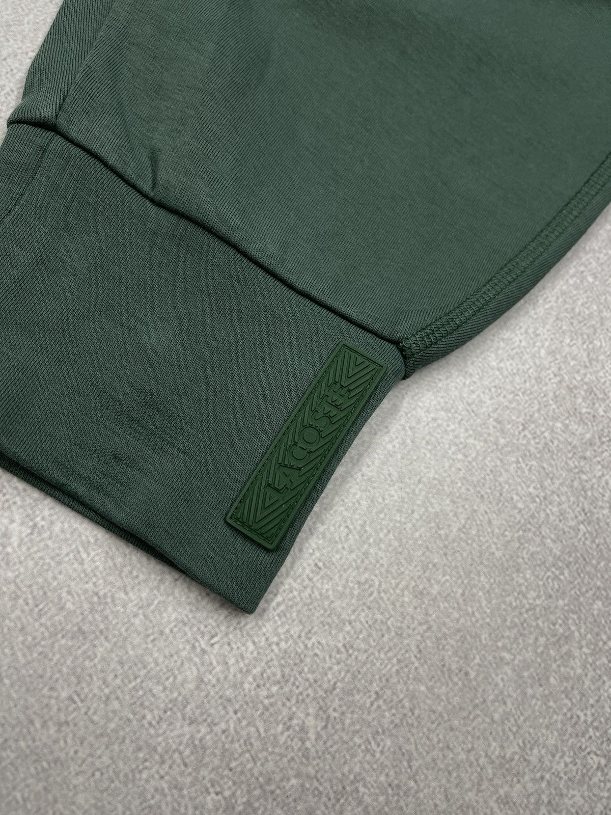 Lacoste Womens Lacoste Sweatpants Green Double Logo Size 26" / US 2 / IT 38 - 10 Thumbnail