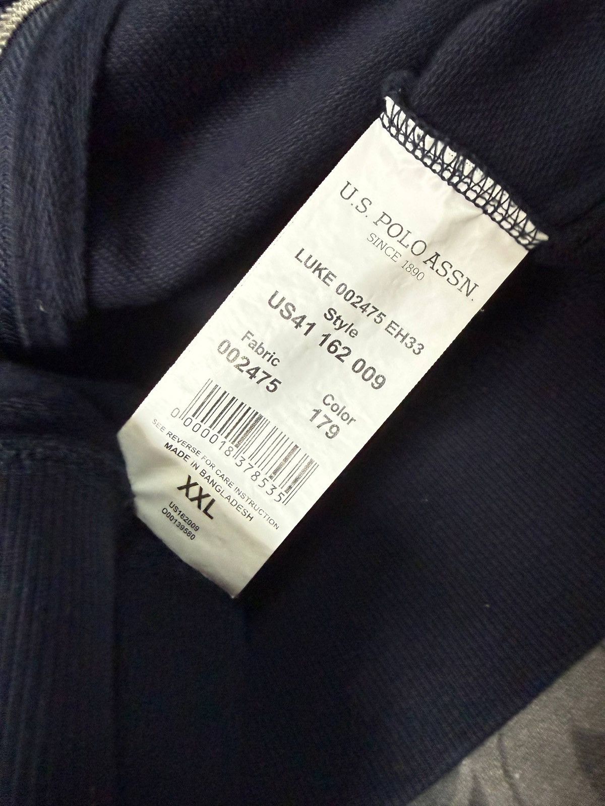 U.S. Polo Assn. U.S. Polo Assn. Zip Hoodie – XXL Size US XXL / EU 58 / 5 - 6 Thumbnail