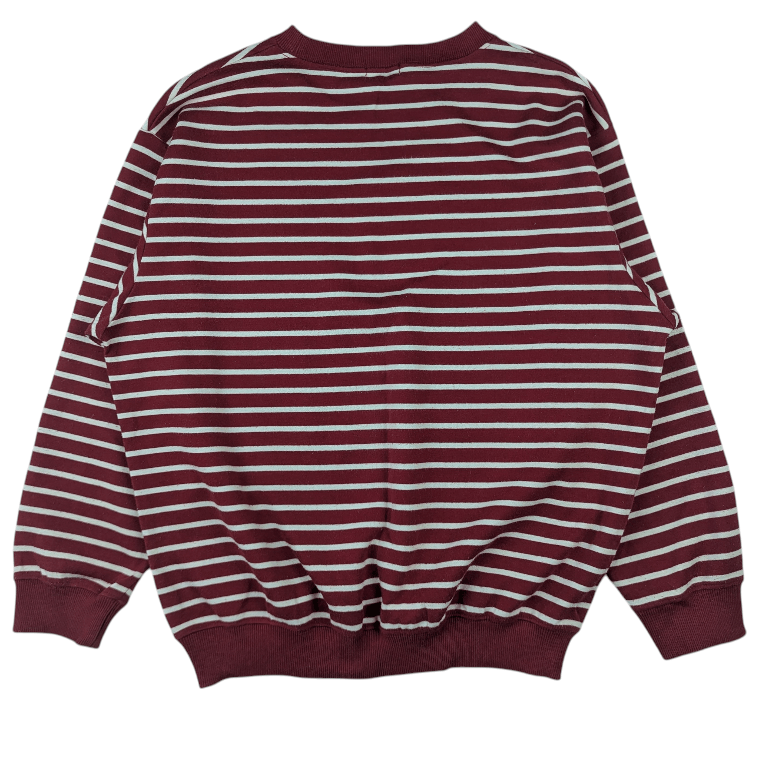 Hanes Vintage 90's HANES Red Striped Sweatshirts Size US M / EU 48-50 / 2 - 7 Thumbnail
